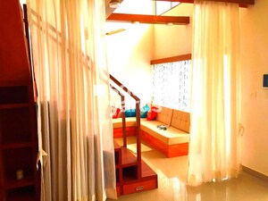 Living Room in 1.5 BHK Apartment at Paranjape Blue Ridge, Hinjewadi – for Rent