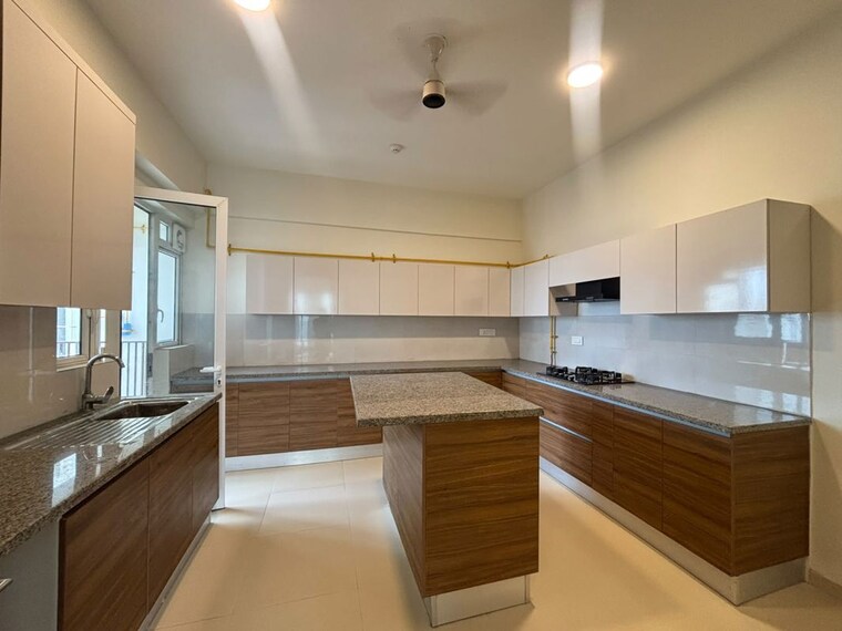 Kitchen, kalpataru-vista 4 Bedroom 3938 Sq.Ft. Apartment In Sector 128 Noida 10679279