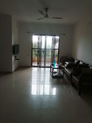 Living Room in 3 BHK Apartment at Nagpal Dev Exotica, Kharadi – for Rent