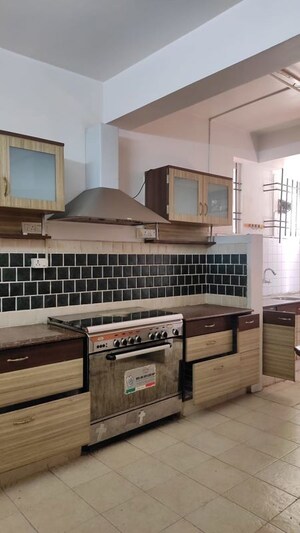 Kitchen in 3 BHK Apartment at Eshaan Apartment, Cooke Town – for Rent