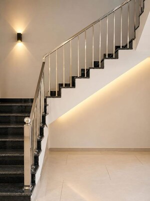 Staircase in 4 BHK Apartment at Dhakoli – for Rent