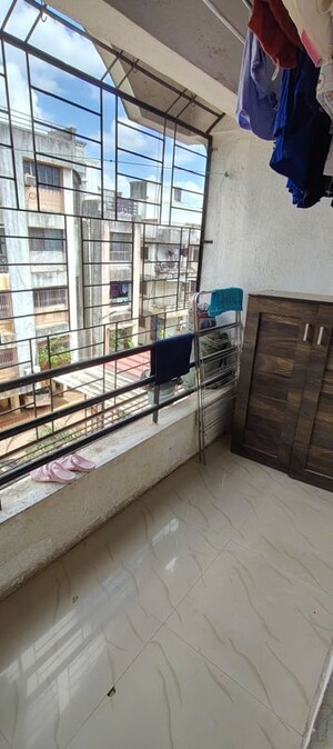 Balcony in 2 BHK Apartment at Sukhwani Residency, Pimpri – for Rent