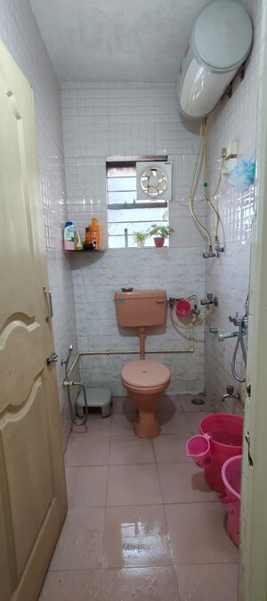 Bathroom in 2 BHK Apartment at Sukhwani Residency, Pimpri – for Rent
