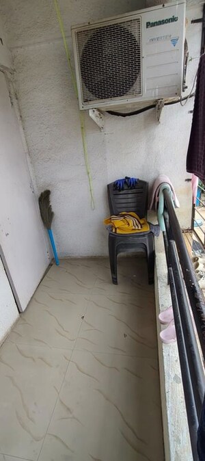 Balcony in 2 BHK Apartment at Sukhwani Residency, Pimpri – for Rent