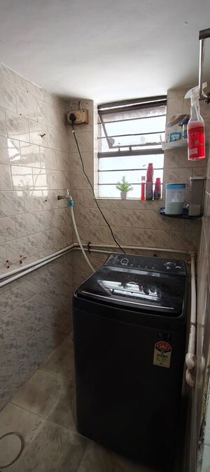 Bathroom in 2 BHK Apartment at Sukhwani Residency, Pimpri – for Rent