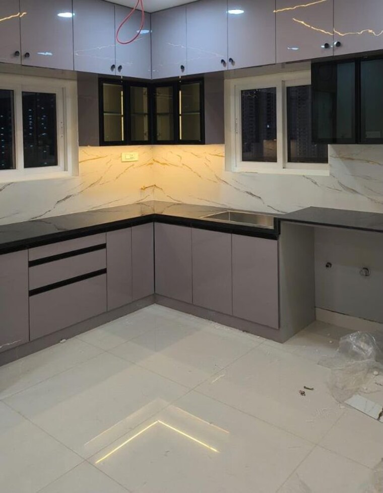 Kitchen, asbl-spectra 3 Bedroom 2220 Sq.Ft. Apartment In Financial District Hyderabad 10679366