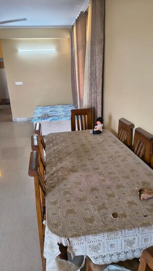 Dining area in 3 BHK Apartment at Bhabat – for Rent