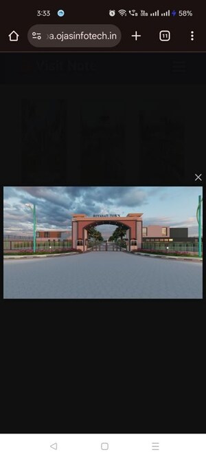  Plot – Exterior View View at Riyasat Town, Shivdaspura - for Sale