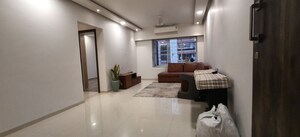 Living Room in 2 BHK Apartment at Indradarshan II, Oshiwara – for Rent