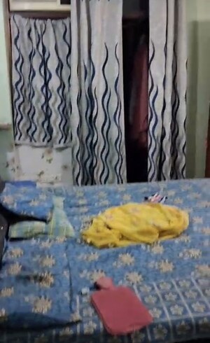 Bedroom in 3.5 BHK Apartment at Techman Moti Residency, Raj Nagar Extension – for Sale