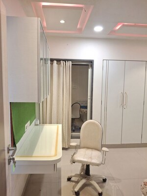 Bathroom in 3 BHK Apartment at Jangid Galaxy, Ghodbunder Road – for Rent