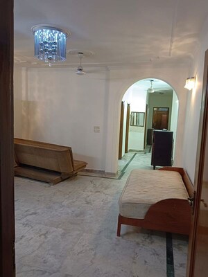 Living Room in 2 BHK Builder Floor at Lajpat Nagar 4 – for Rent