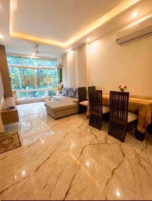 Living Room in 2 BHK Builder Floor at Malviya Nagar – for Rent