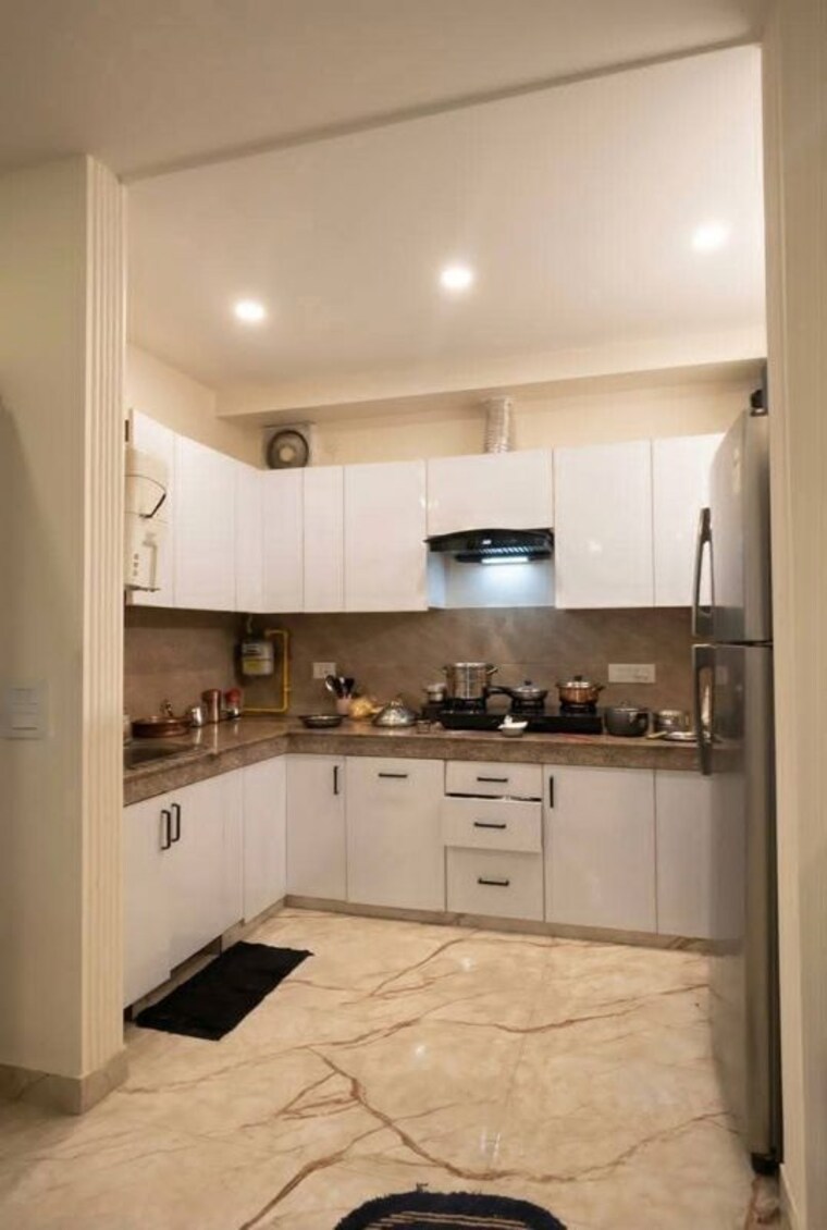 Kitchen, malviya nagar 2 Bedroom 1050 Sq.Ft. Builder Floor In Malviya Nagar Delhi 10679440