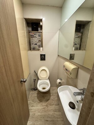 Bathroom in  Office Space at Nariman Point – for Rent