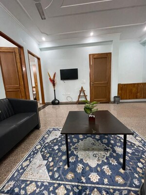 Bedroom in 2 BHK Builder Floor at Bhoomi Homes, Sector 42 – for Rent