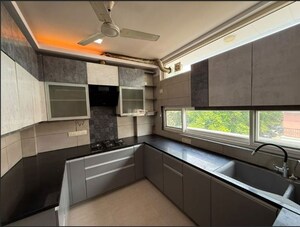 Kitchen in 3 BHK Apartment at Greater Kailash ii – for Rent