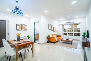 Living Room in 3 BHK Apartment at Nahar Camellia Apartment, Chandivali – for Sale