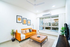 Living Room in 3 BHK Apartment at Nahar Camellia Apartment, Chandivali – for Sale