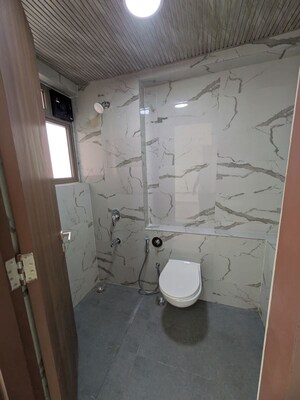 Bathroom in 2 BHK Apartment at Sheth Auris Bliss, Malad West – for Rent