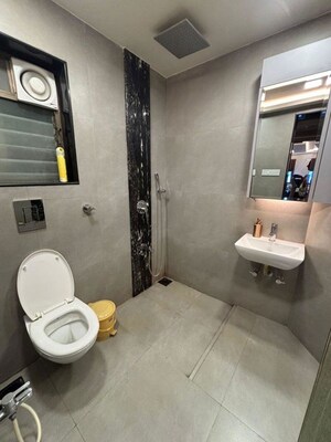 Bathroom in  Office Space at Arcadia Commercial, Nariman Point – for Rent