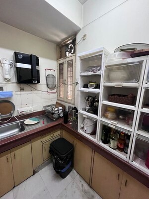 Kitchen in 3 BHK Builder Floor at AWHO Sujjan Vihar, Sector 43 – for Rent