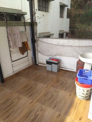 Bathroom in 1 BHK Apartment at Kumar Mahatma Society, Kothrud – for Rent