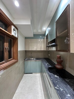 Kitchen in 2 BHK Builder Floor at Gwal Pahari – for Rent