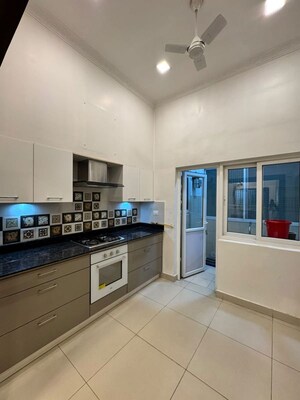 Kitchen in 3 BHK Apartment at RMZ Galleria, Yelahanka – for Rent