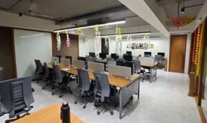 Team Area in  Office Space at Sahar Plaza, Andheri East – for Rent