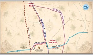  Plot – Map Location View at Chaksu - for Sale