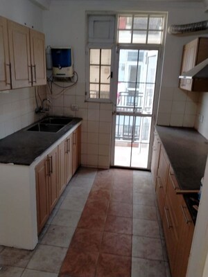 Kitchen in 3.5 BHK Apartment at Sushma Crescent, Dhakoli – for Sale