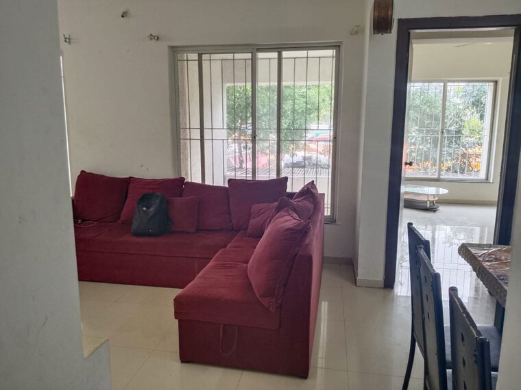 Living Room, mont-vert-one 2 Bedroom 1074 Sq.Ft. Apartment In Wakad Pune 10679530