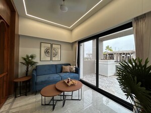 Living Room in 3 BHK Villa at Sarva Vatika 121, Hanumanpura – for Sale