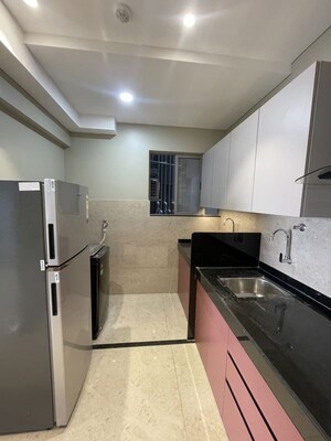 Kitchen in 3 BHK Apartment at VJ Yashwin Nuovo Centro, Wakad – for Rent