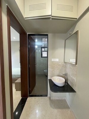 Bathroom in 3 BHK Apartment at VJ Yashwin Nuovo Centro, Wakad – for Rent