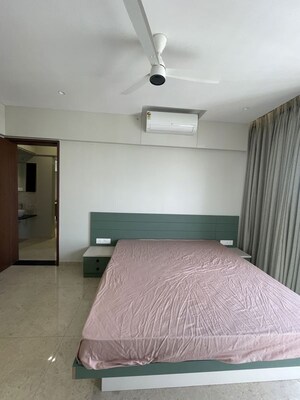 Master Bedroom in 3 BHK Apartment at VJ Yashwin Nuovo Centro, Wakad – for Rent