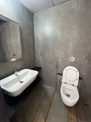 Bathroom in 3 BHK Apartment at VJ Yashwin Nuovo Centro, Wakad – for Rent