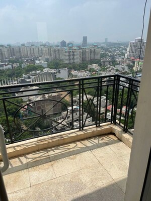 Balcony in 4 BHK Apartment at Lord Krishna Apartment, Sector 43 – for Rent
