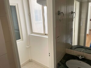 Bathroom in 4 BHK Apartment at Lord Krishna Apartment, Sector 43 – for Rent