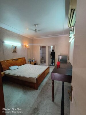 Bedroom in 1 BHK Builder Floor at Greater Kailash – for Rent