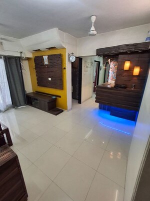 Living Room in 2 BHK Apartment at Everest World Aspen, Dhokali – for Rent