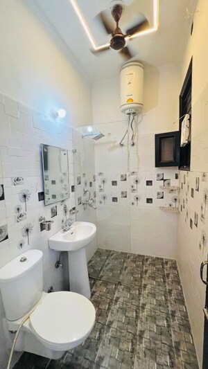 Bathroom in 3.5 BHK Builder Floor at Vip Road – for Sale