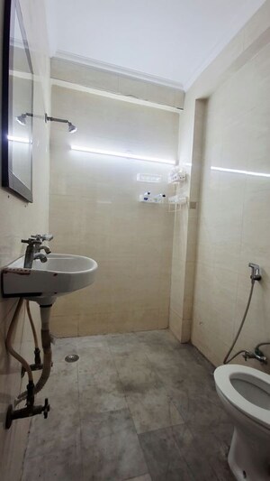 Bathroom in 3 BHK Builder Floor at Saket – for Rent