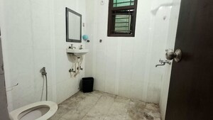 Bathroom in 3 BHK Builder Floor at Saket – for Rent