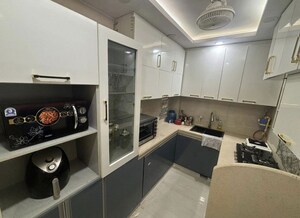 Kitchen in  Builder Floor at Rajouri Garden – for Rent