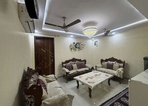 Living Room in  Builder Floor at Rajouri Garden – for Rent