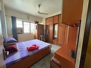 Bedroom in 2 BHK Apartment at Nexus Hyde Park Residency, Manpada – for Rent
