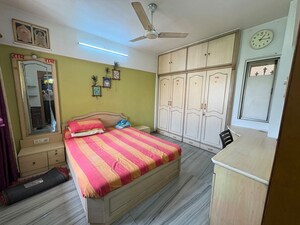 Bedroom in 2 BHK Apartment at Nexus Hyde Park Residency, Manpada – for Rent