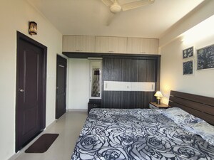 Bedroom in 2 BHK Apartment at Shree Sai Kuteer, Thanisandra Main Road – for Rent